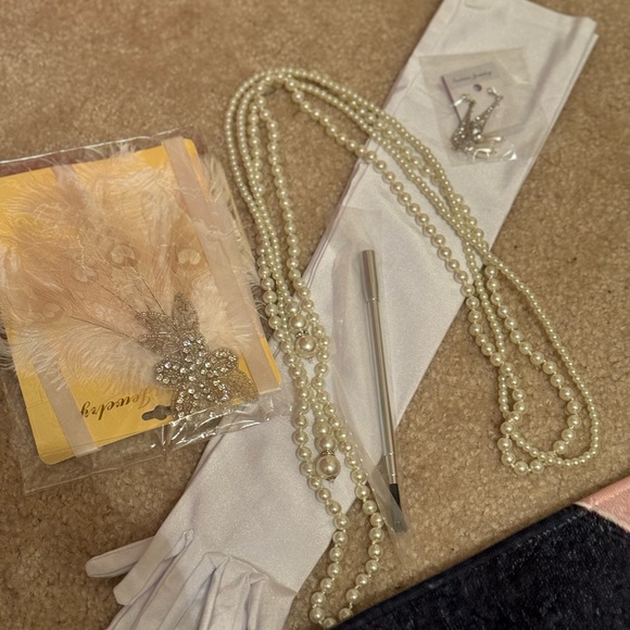 Silver sequin fringe dress! - Picture 16 of 17